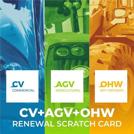 COJALI USA CV + AGV + OHW Full kit Renewal. License of use - SCRATCH CARD 29093